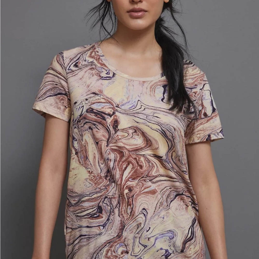 Scotch & Soda Marbled T-Shirt sz M